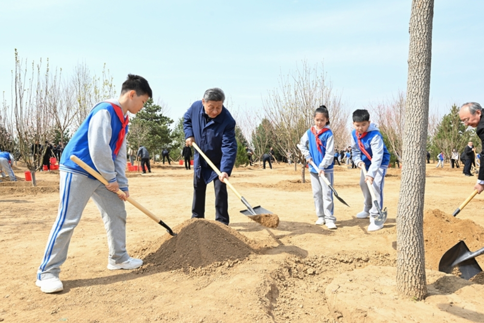 习近平：汇聚共建美丽中国磅礴力量 让祖国大地更加绿意盎然生机勃发